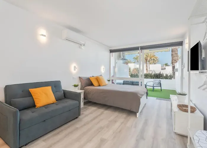 Moderno Estudio Con Piscina En - Ideal Parejas 公寓